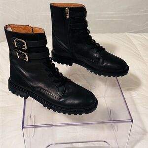 Antonio Melani Black leather Boots